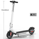 Electric Scooter Adults, 350W Motor E-Scooter, 8.5In Tires, 20 Mph & 20 Miles Range, Commuting Kick Scooter, Max Load 265 Lbs