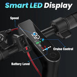 LF3 Electric Scooter for Adults, 350W Motor, Max 18Mph & 21Miles, Commuting Foldable Escooter