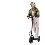 LF6 Electric Scooter with 500W Motor, 10β Tires, 22Mph & 23Miles Range, Folding Commuting E-Scooter for Adults with APP Control
