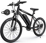 20MPH Top Speed 28Mi Range 500W 26 inch Electric Bike