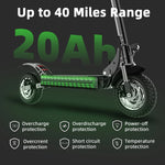 X750 Electric Scooter Adult 52V1600W Motor 10