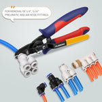 Air Line Pliers Push to Connect Fitting Disconnect Tool for 1/4