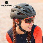 Bicycle Helmet Men / Women Road Safety Integrally-Molded Ultralight Helmet Breathable Adjustable Bike Cycling Helmet