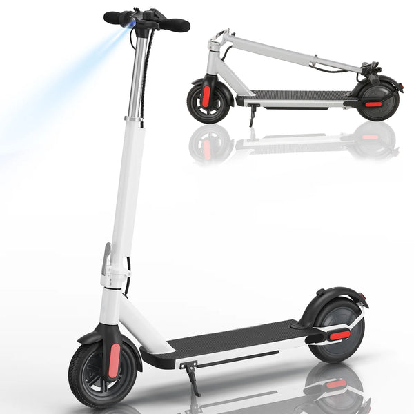 Electric Scooter Adults, 350W Motor E-Scooter, 8.5In Tires, 20 Mph & 20 Miles Range, Commuting Kick Scooter, Max Load 265 Lbs