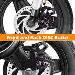 20MPH Top Speed 30Mi Range 500W Electric Scooter with Seat