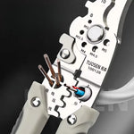 Crimper Cable Cutter Wire Stripper Multifunctional Stripping Crimping Pliers Tool