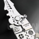 Crimper Cable Cutter Wire Stripper Multifunctional Stripping Crimping Pliers Tool