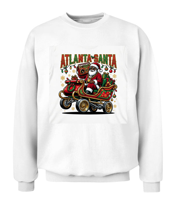Atlanta Santa Funny Christmas Sweater