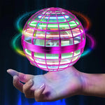 2025 Flying Orb Ball Toy - Hand Controlled Hover Boomerang with RGB Lights