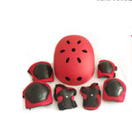 Bicycle / Scooter Helmet and gear 7 piece set