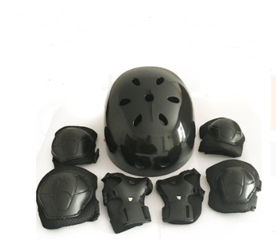 Bicycle / Scooter Helmet and gear 7 piece set