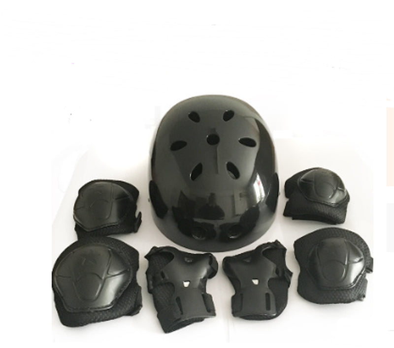 Bicycle / Scooter Helmet and gear 7 piece set