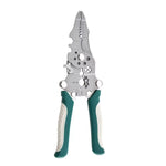 Foldable Wire Stripper Electrician Wire Splitter Wire Pliers Crimping Plier Tool with Stripping, Crimping and Twisting Functions
