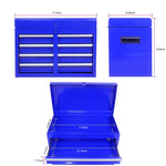 Blue Rolling 5-Drawer Tool Box with Removeable Top Tool Box