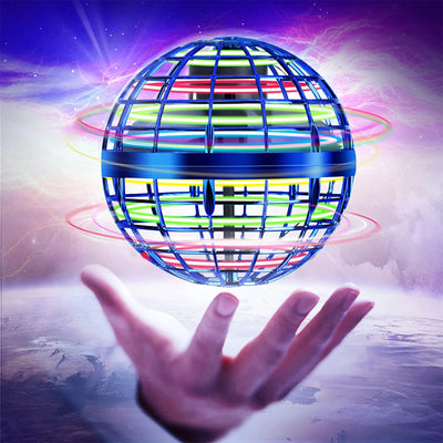 2025 Flying Orb Ball Toy - Hand Controlled Hover Boomerang with RGB Lights