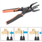 Push-Fit Disconnect Tool for Easily Removing Push-To-Connect Fittings Multi-Sized Removal Tool
