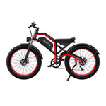 35MPH Top Speed 38Mi Range 1,500W 26 inch Electric Bike for Adults