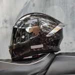 Carbon Race Protective Gear Helmet DOT Approved