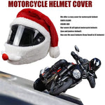 Santa Claus Motorcycle Helmet Cover Christmas Themed Motorcycle Helmet Cover