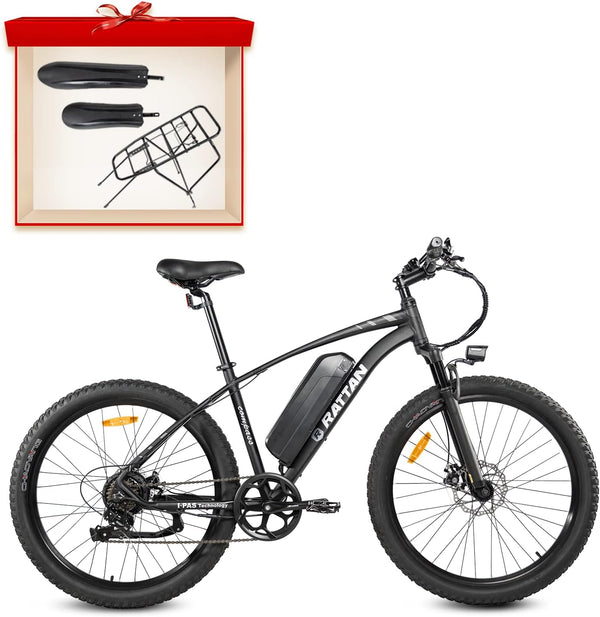 23MPH Top Speed 37Mi Range 500W 27.5 inch Electric Mountain Bike