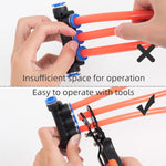 Push to Connect Fittings Air Line Quick Disconnect Pliers Tool