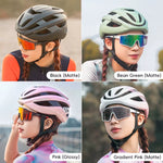 Bicycle Helmet Men / Women Road Safety Integrally-Molded Ultralight Helmet Breathable Adjustable Bike Cycling Helmet