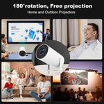 HY300 Pro Dual Wifi 6 Proyector Outdoor Wireless Portable Projector Smart Mini Projector