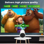 HY300 Pro Dual Wifi 6 Proyector Outdoor Wireless Portable Projector Smart Mini Projector
