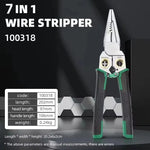 MultiFunction Electrician pliers with electrical tester and winder / splitter built in