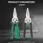 MultiFunction Electrician pliers with electrical tester and winder / splitter built in