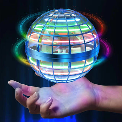2025 Flying Orb Ball Toy - Hand Controlled Hover Boomerang with RGB Lights