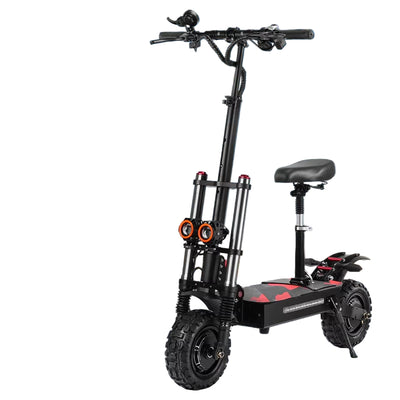 Boyueda S3 Escooters 6000W Dual Motor 60V38Ah Hydraulic Oil Brake Electric Scooter Aldult 11 Inch Off-Road Vacuum Tire E-Scooter