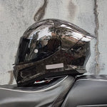 Carbon Race Protective Gear Helmet DOT Approved
