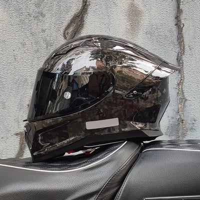 Carbon Race Protective Gear Helmet DOT Approved