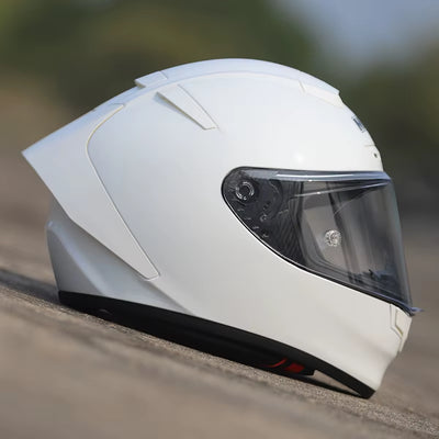 Full Face Motorcycle Helmet Glossy Black  Helmet Riding Personalized Flip-up Motocross helmet Racing