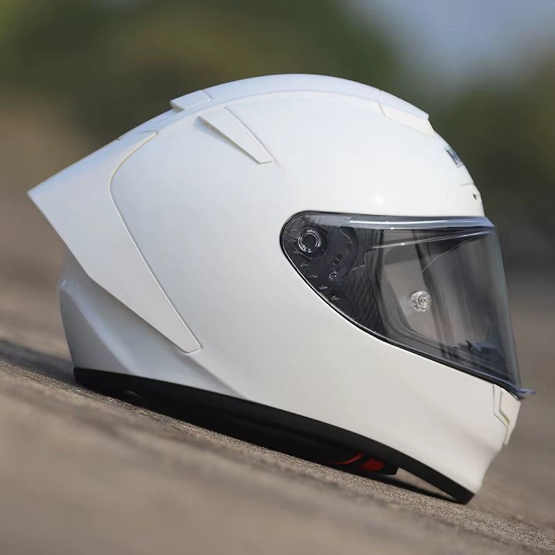 Full Face Motorcycle Helmet Glossy Black  Helmet Riding Personalized Flip-up Motocross helmet Racing