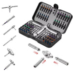 24In1 Multifunction Ratchet Screwdriver Set Multi Magnetic Bits Mini Repair Tool Kit