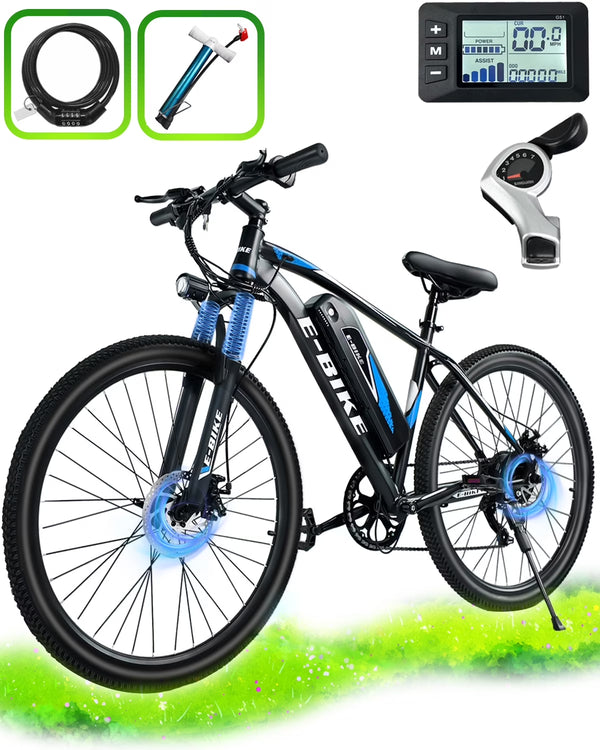 25MPH Top Speed 750W 45Mi Range 26 inch Electric Bike for Adults