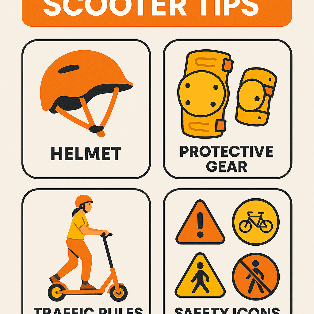 Electric scooter safety tips